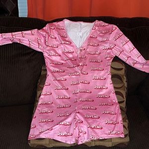 Long Sleeve/Shorts Barbie Pajamas